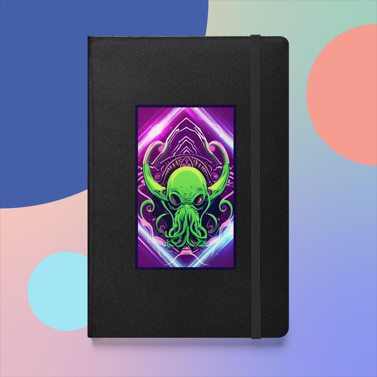 Neon Cthulhu Hardcover Notebook
