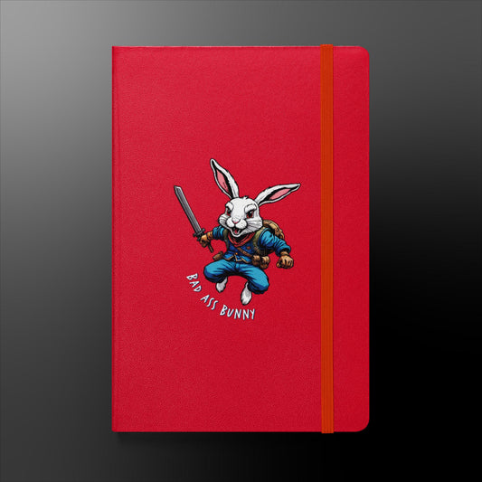 Badass Bunny Hardcover Notebook