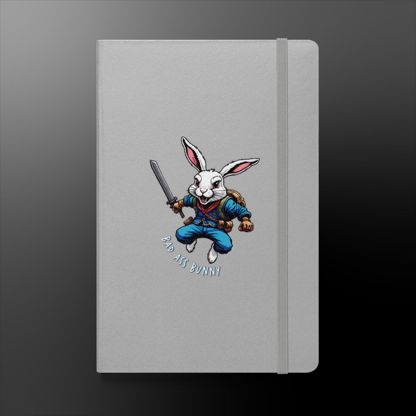 Badass Bunny Hardcover Notebook